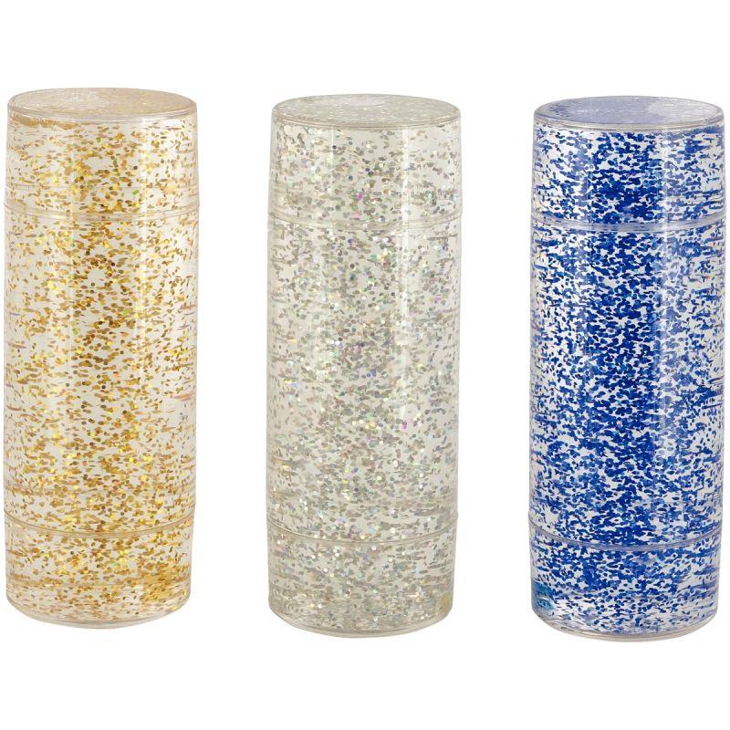 Image de  Boite de 3 sensory à paillettes 