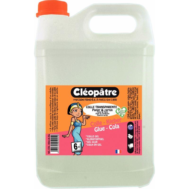 Image de  Bidon de colle forte 5kg transprente 