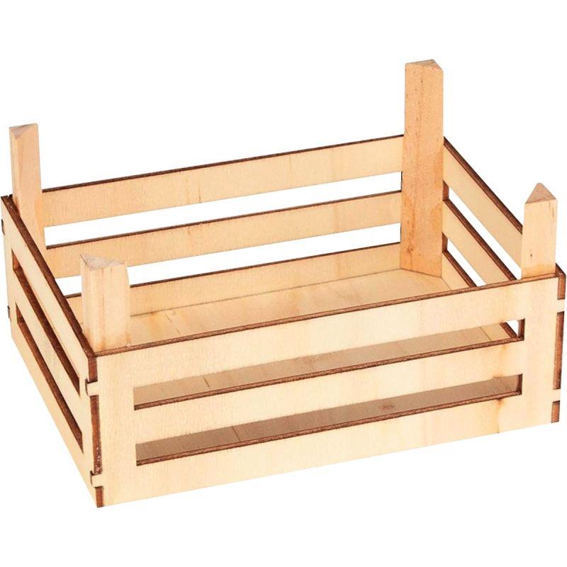 Image de  Lot de 3 cagettes vides en bois 