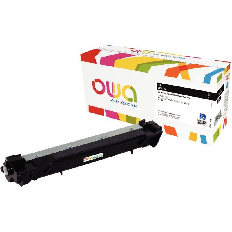 Image de  OWA toner laser noir remanufacturé compatible HP 17A (CF217A) 