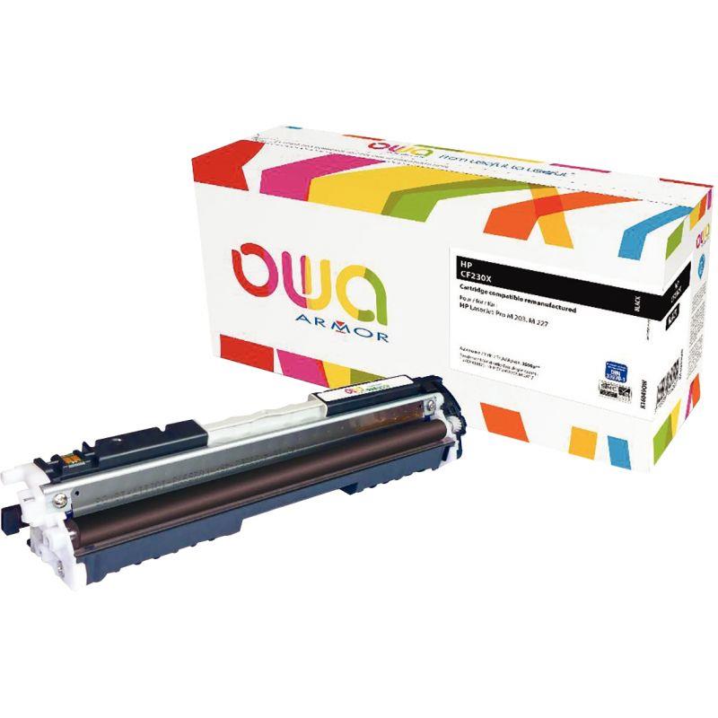Image de  OWA toner laser noir haute capacité remanufacturé compatible HP 30X (CF230X) 