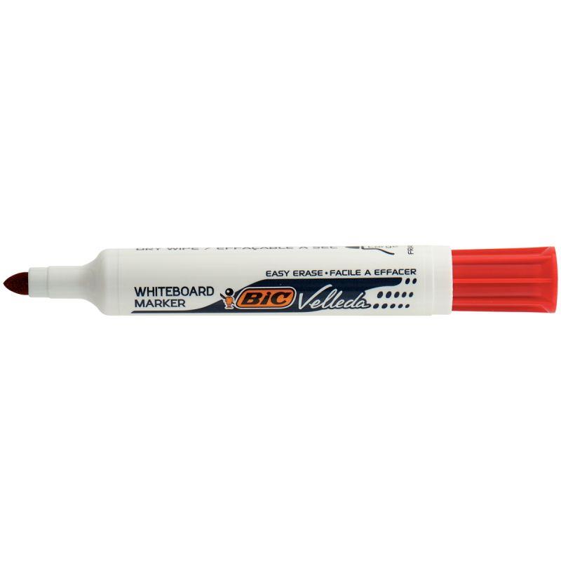 Image de  Marqueur tableau blanc Velleda 1711 pointe ogive rouge 