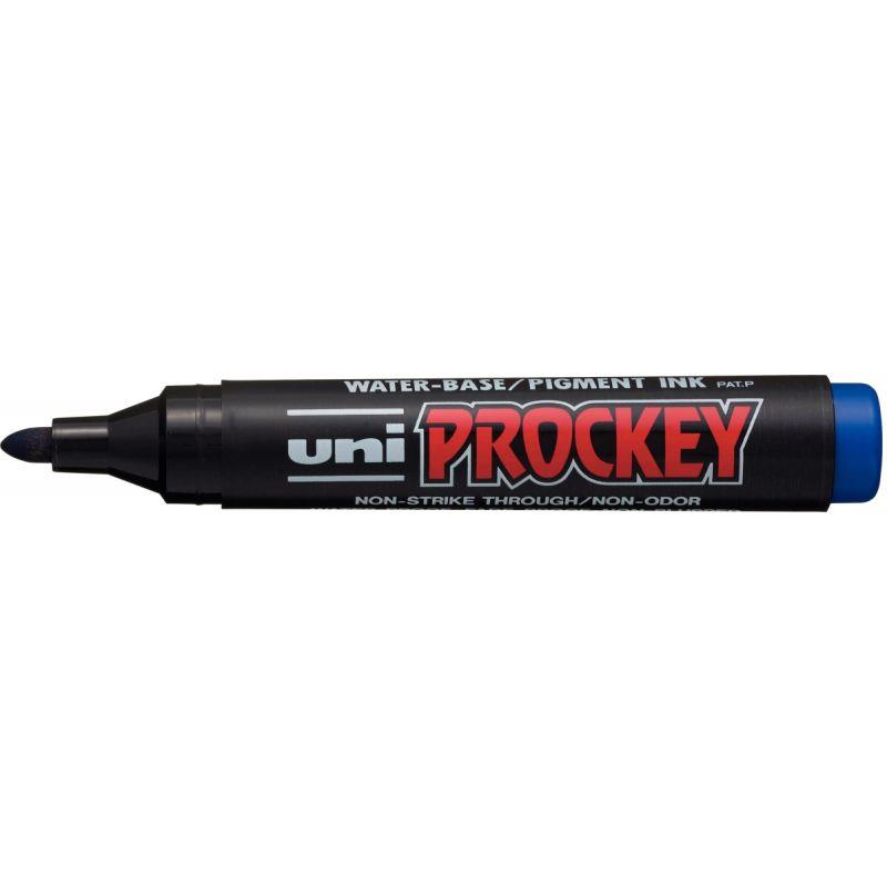 Image de  Marqueur Prockey pointe moyenne ogive bleu 