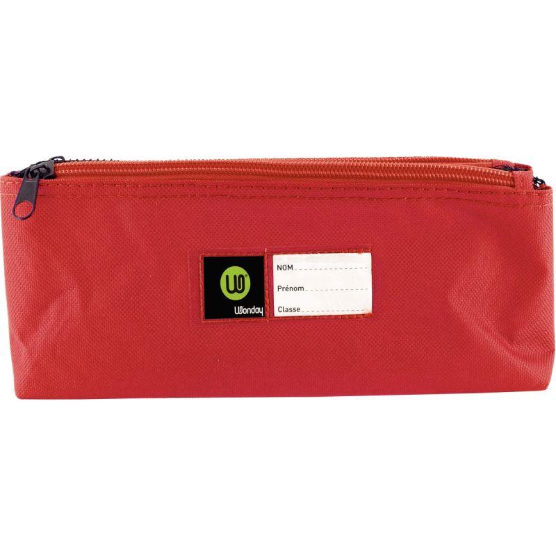Image de  Trousse double plateau rouge 
