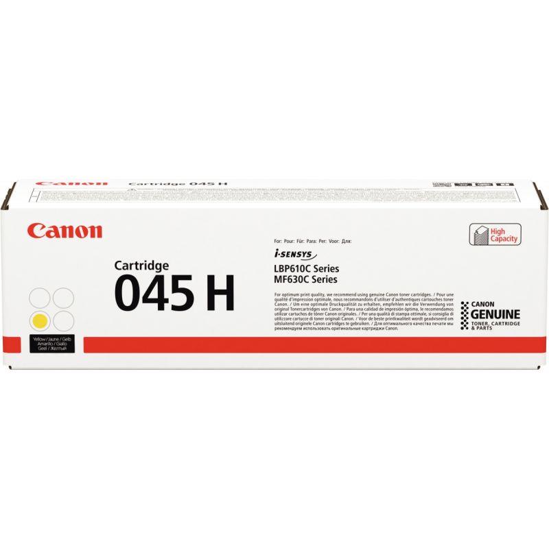 Image de  Canon 045H cartouche laser jaune haute capacité authentique 