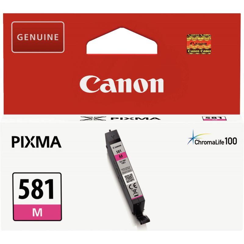 Image de  Canon 581 cartouche jet d''encre magenta authentique (CLI581M) 