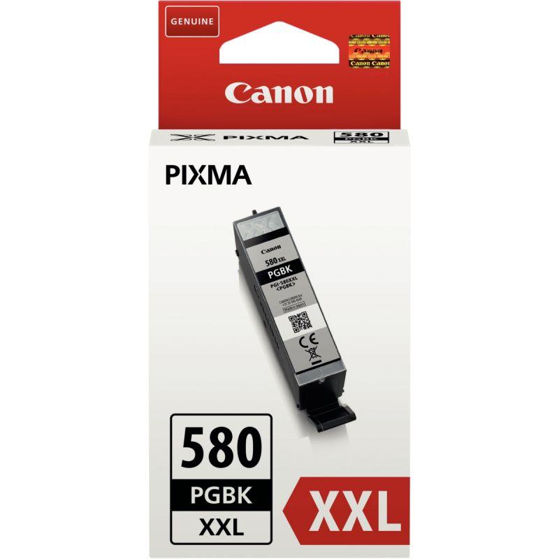 Image de  Canon 580XXL cartouche jet d''encre noire photo très haute capacité authentique (PGI580PGBK XXL) 