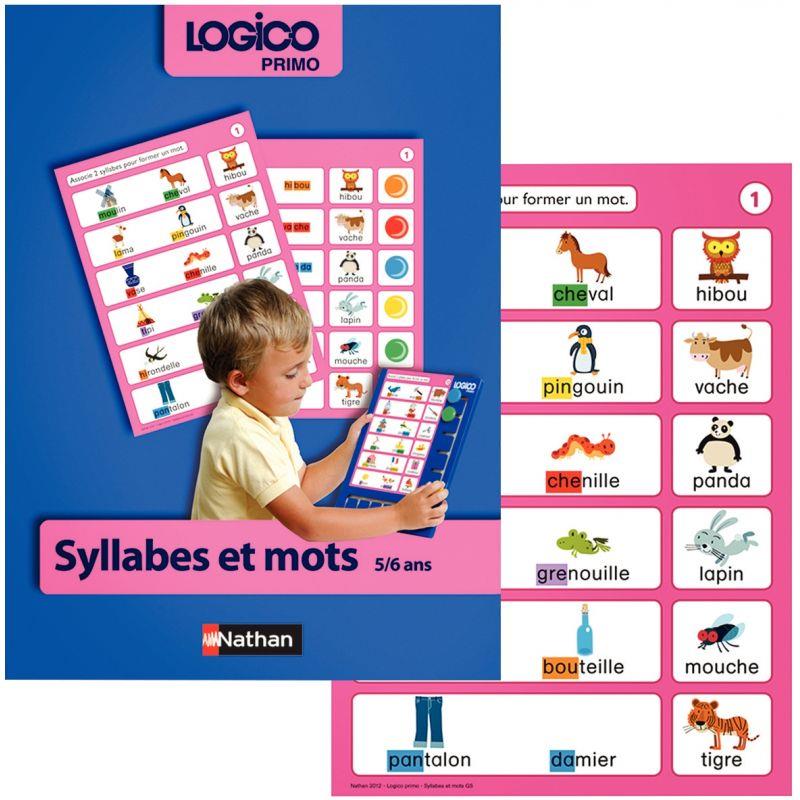 Image de  Fichier LOGICO PRIMO syllabes et mots 
