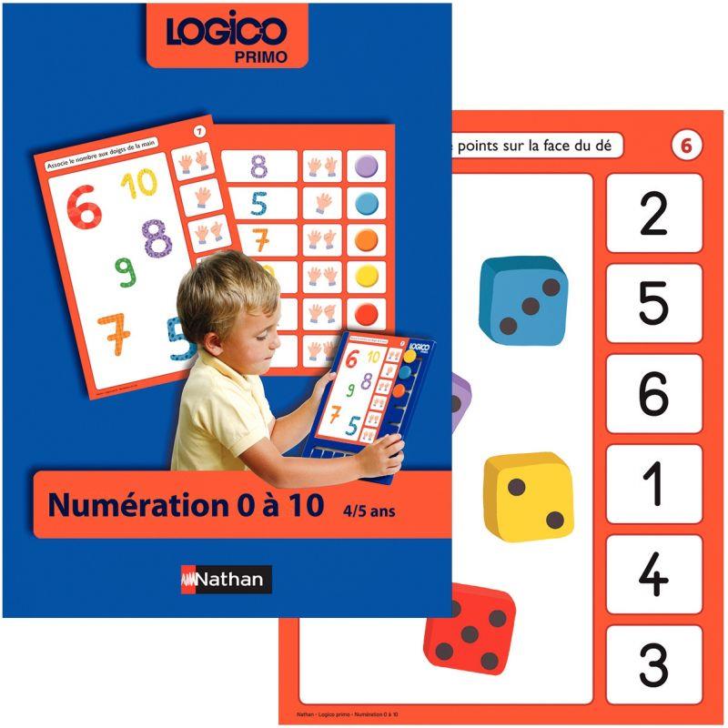 Image de  Fichier LOGICO PRIMO numération de 0 à 10 