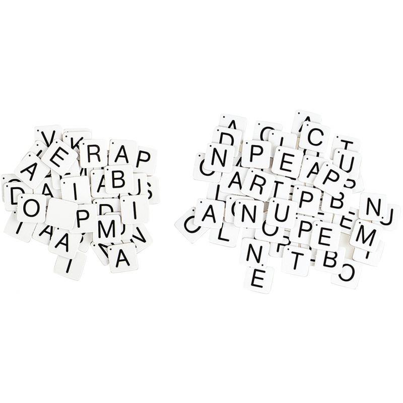 Image de  Lettres magnétiques capitales, 180 pièces 