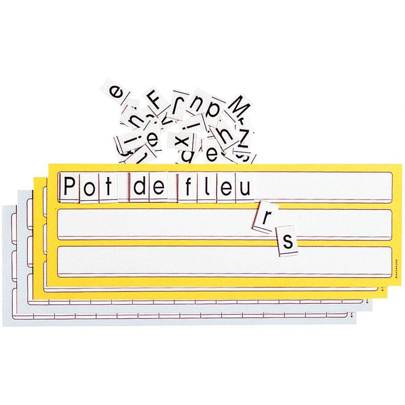 Image de  Planches et lettres magnétiques 