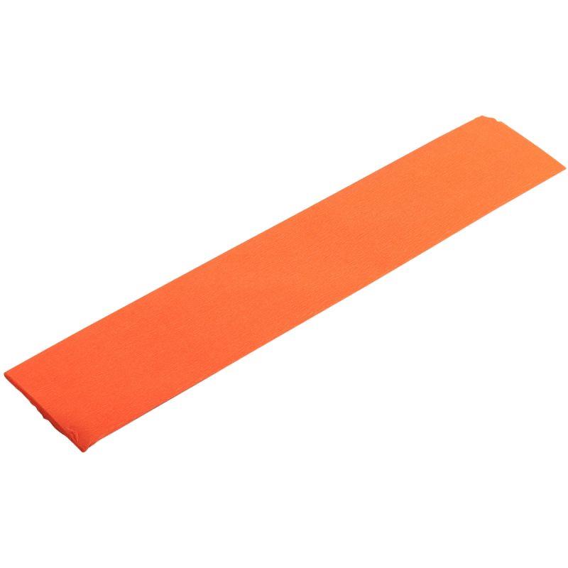 Image de  Paquet de 10 feuilles crépon ordinaire 200x50 cm  orange 