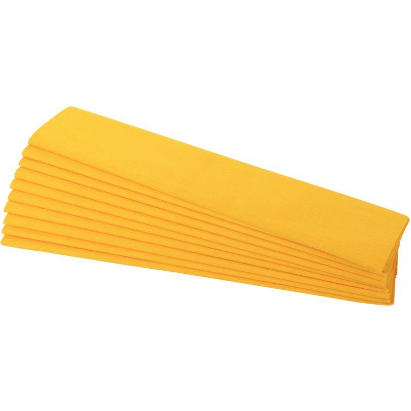 Image de  Paquet de 10 feuilles crépon supérieur 250x50 jaune 