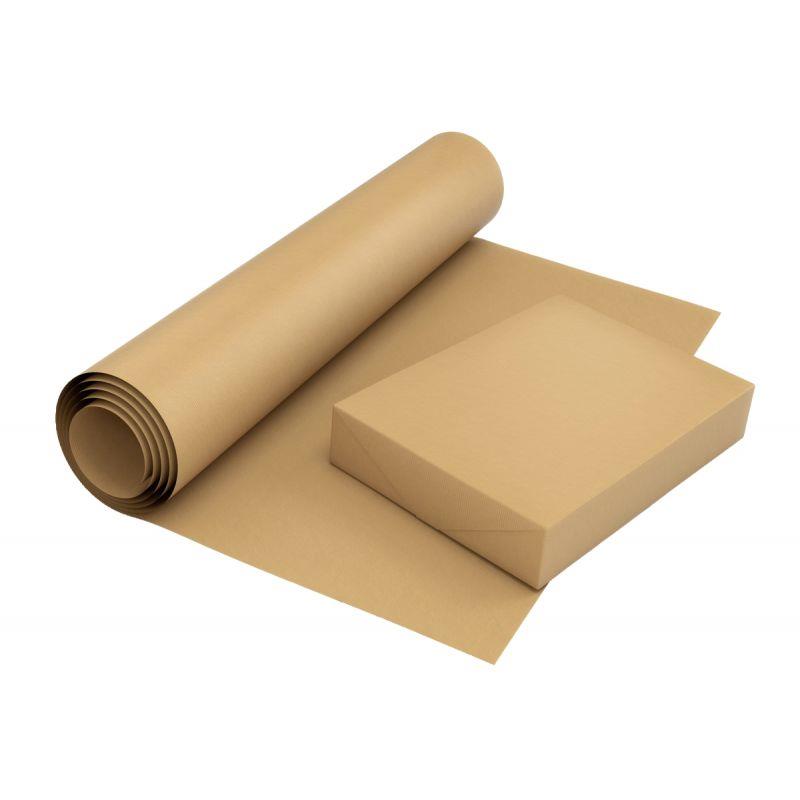 Image de  Paquet de 25 feuilles kraft 60g 0,7x1m brun 