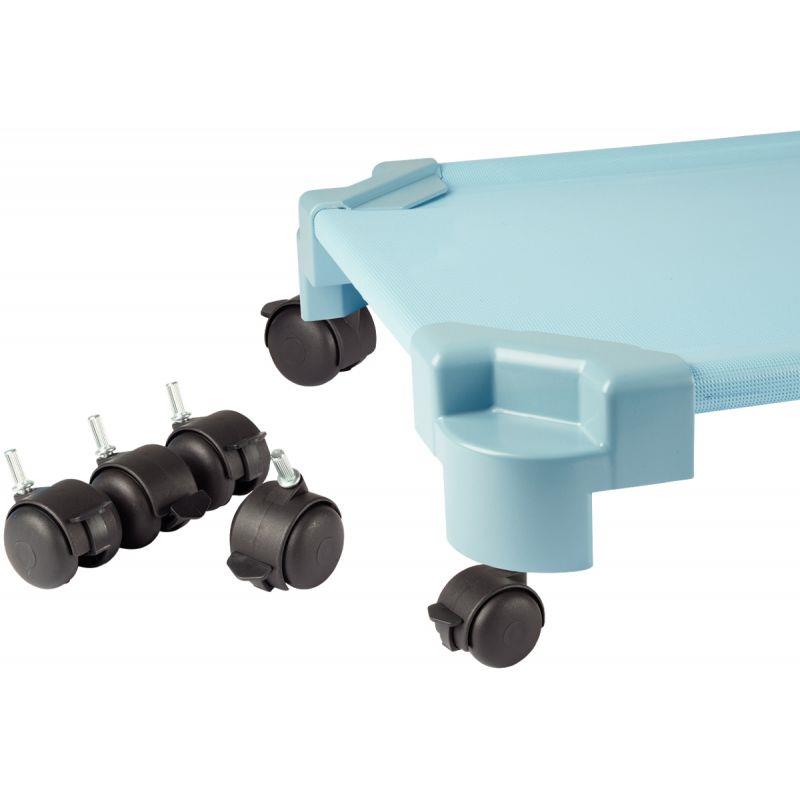 Image de  Lot de 4 roulettes pour couchette 