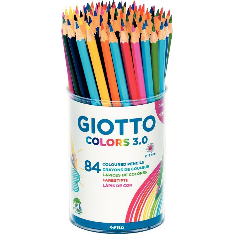 Image de  Pot de 84 crayons de couleur Colors 3.0 