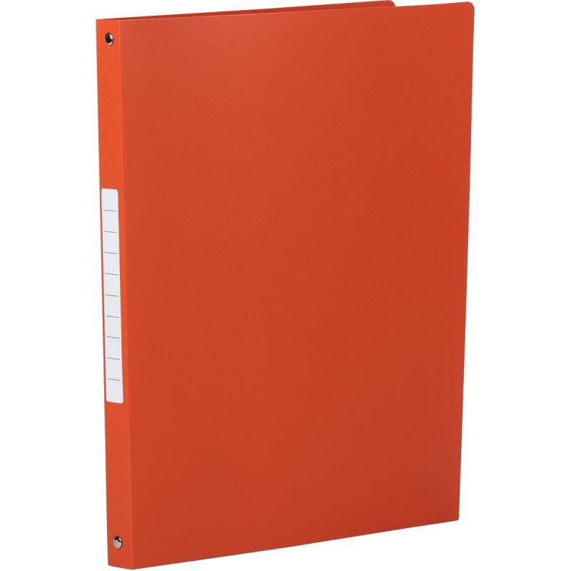 Image de  Classeur 4 anneaux en polypropylène opaque, format A4, dos 2,5 cm, orange 