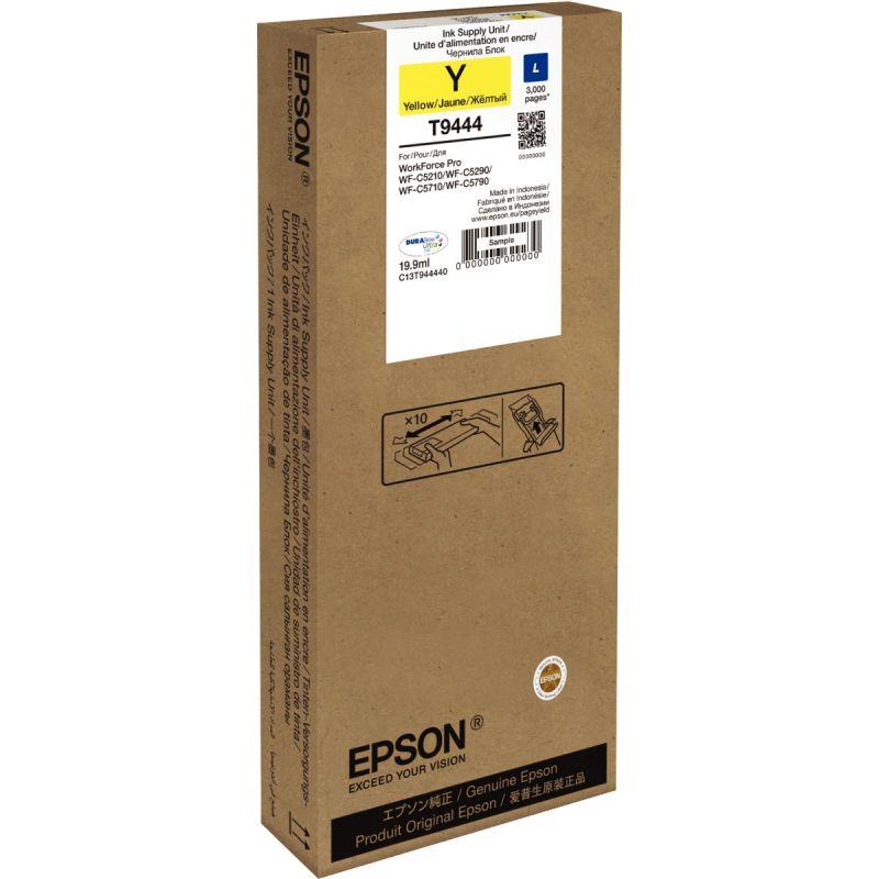 Image de  Epson T944440 cartouche jet d''encre jaune haute capacité authentique 