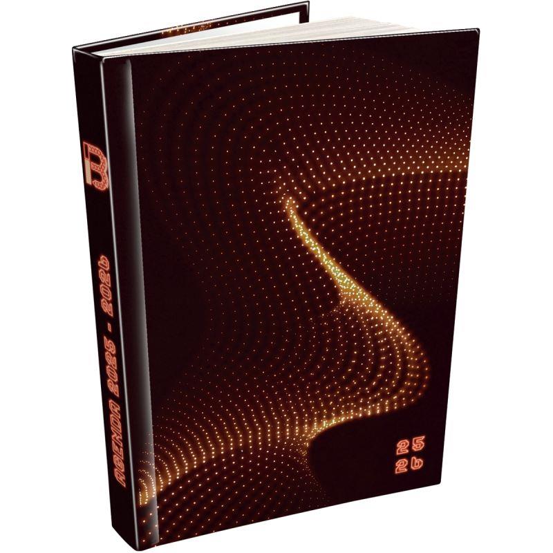 Image de  Agenda journalier Techno orange 