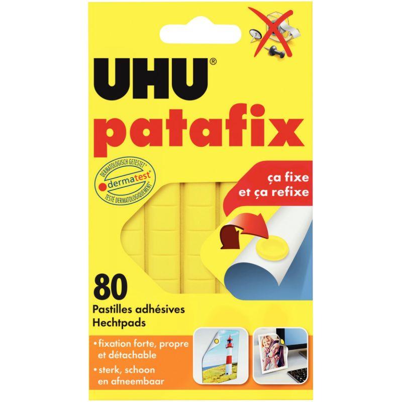 Image de  Blister de 80 pastilles adhésives Patafix jaunes 