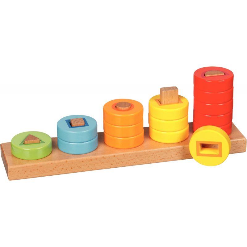 Image de  Abaque formes et couleurs en bois 