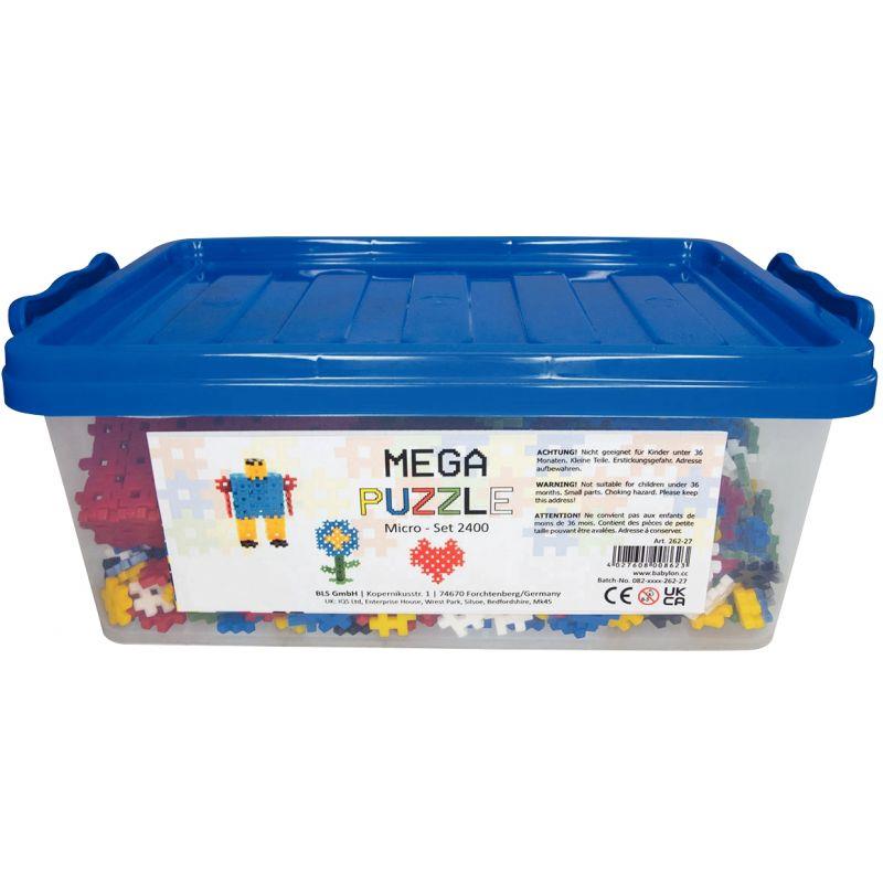 Image de  Set de 2400 micro pièces MEGA PUZZLE 
