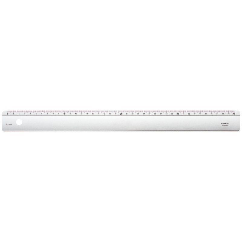 Image de  Règle 40cm 1 biseau tansparent 