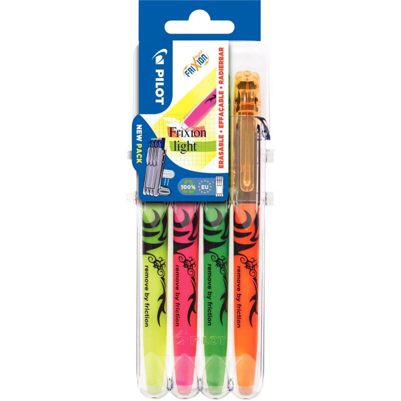 Image de  Blister de 4 surligneurs Frixion Light assortis 