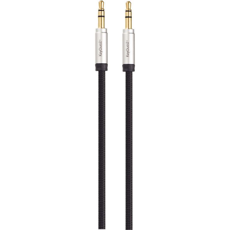 Image de  Cordon jack 3.5mm noir 2m 