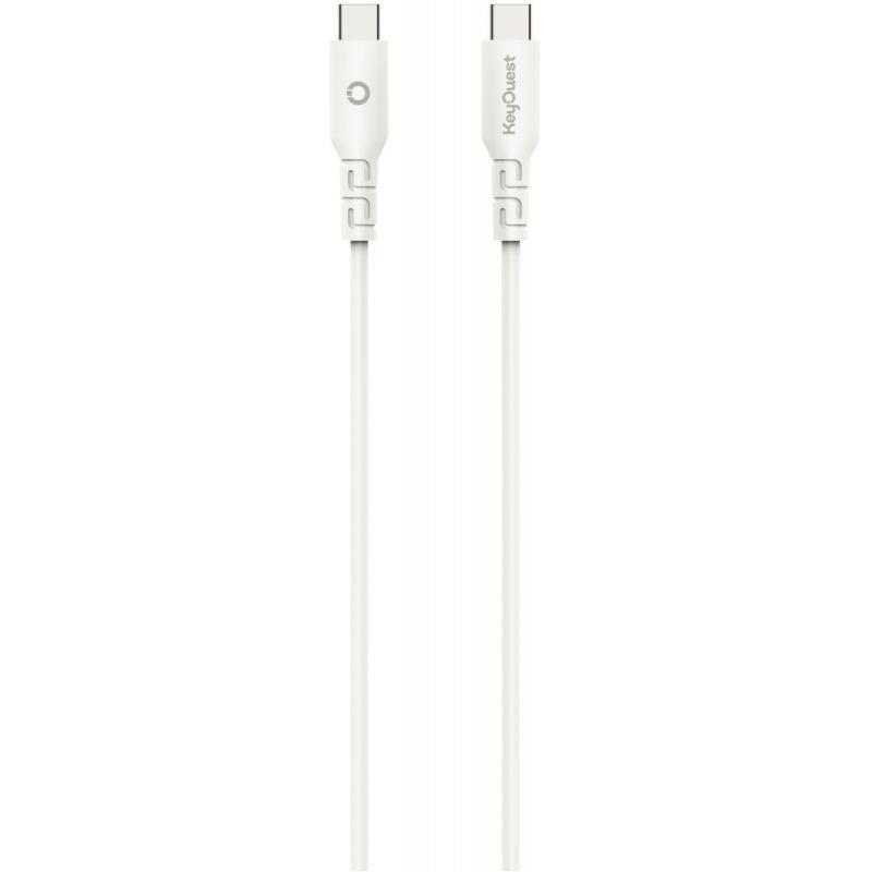 Image de  Chargeur secteur avec cordon USB type C vers type C 20W 