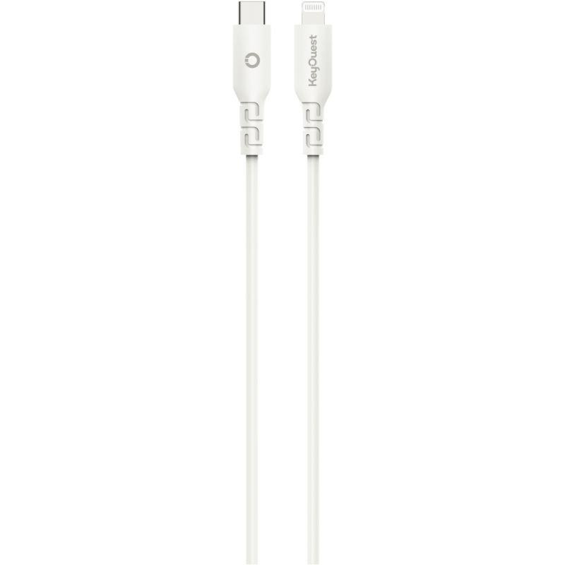 Image de  Chargeur secteur avec cordon USB type C vers type Lightning 30W 
