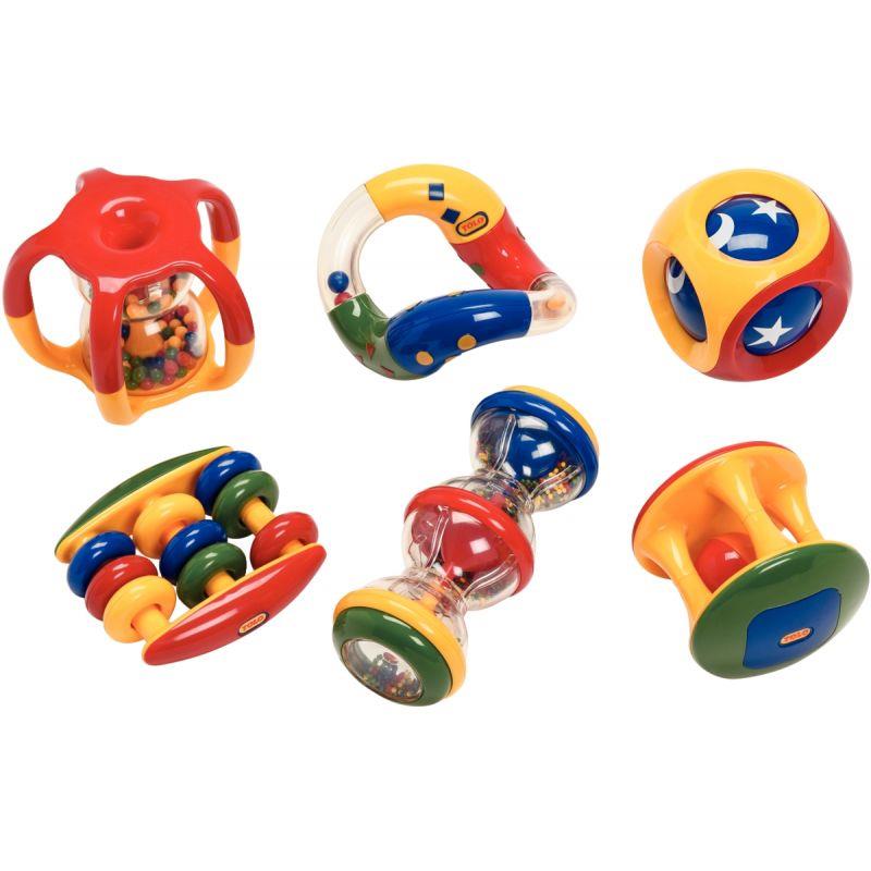 Image de  Lot de 6 hochets TOLO assortis 