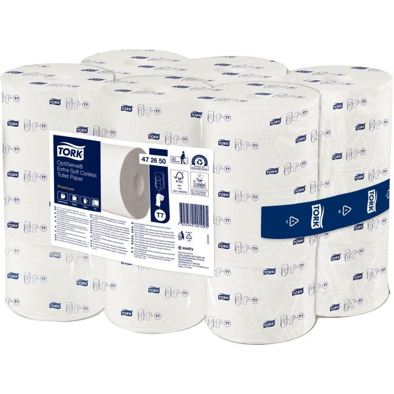 Image de  Paquet de 18 rouleaux de papier hygiénique Premium T7 