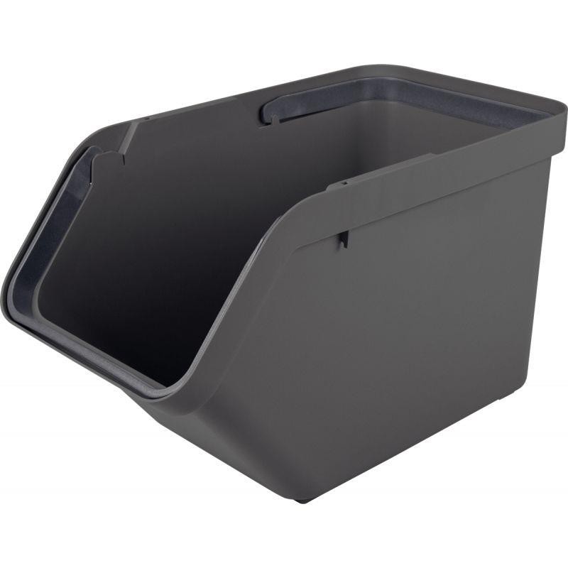 Image de  Boite de stockage 30L grise 