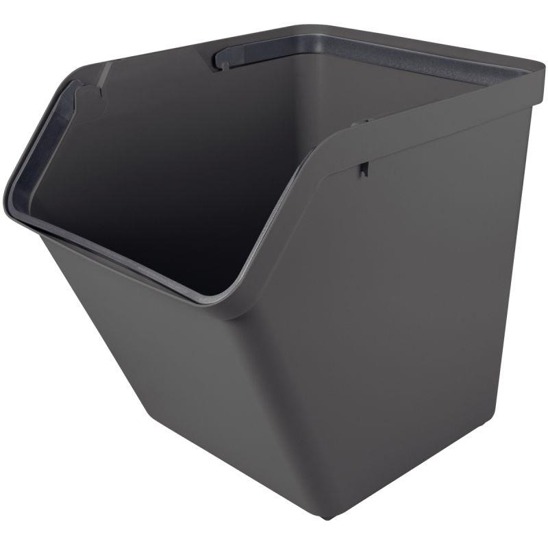 Image de  Boite de stockage 60L grise 