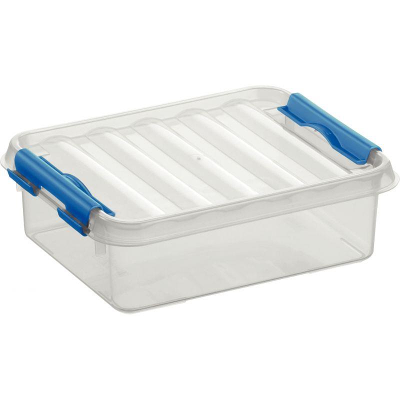 Image de  Boite de rangement QLINE 1L transparente 