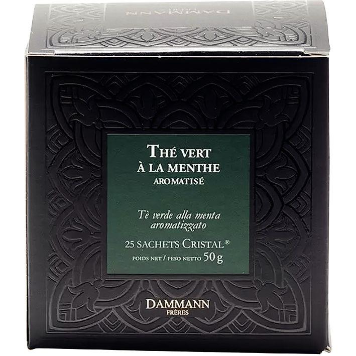 Image de  Boite de 25 sachets thé vert menthe DAMMANN 