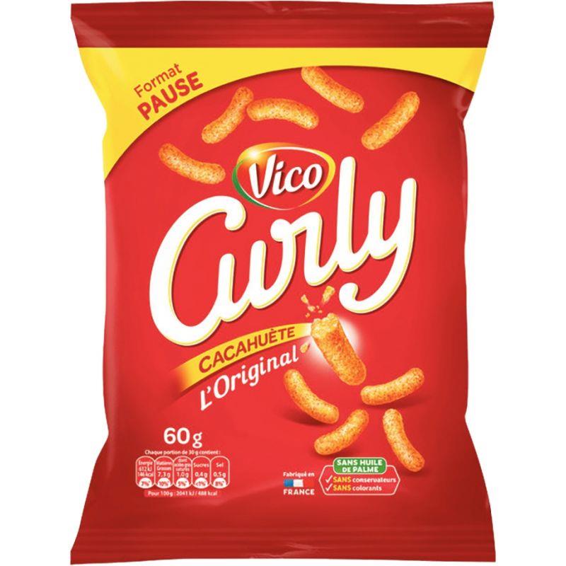 Image de  Paquet CURLY cacahuète 60g 