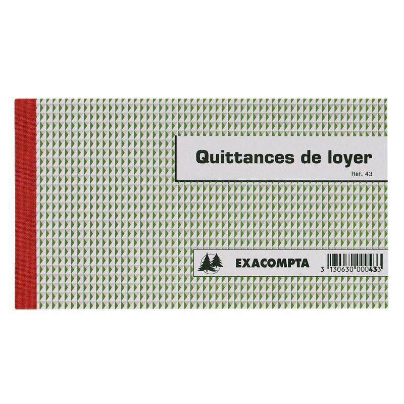 Image de  Manifold Quittances de Loyer 12,5 x 21 cm 50 triplicatas autocopiants 