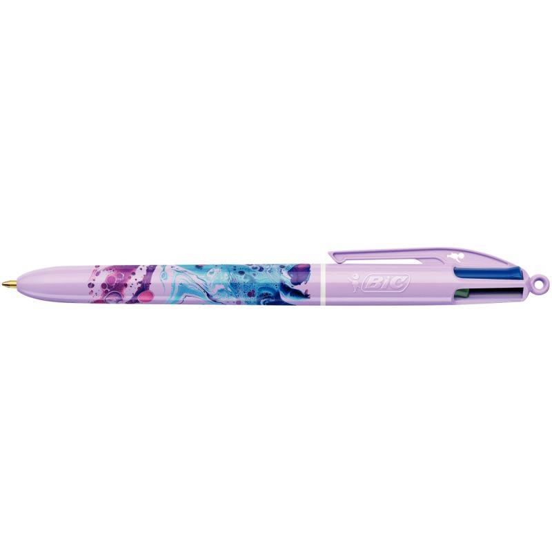 Image de  Stylo bille 4 couleurs hydro purple 