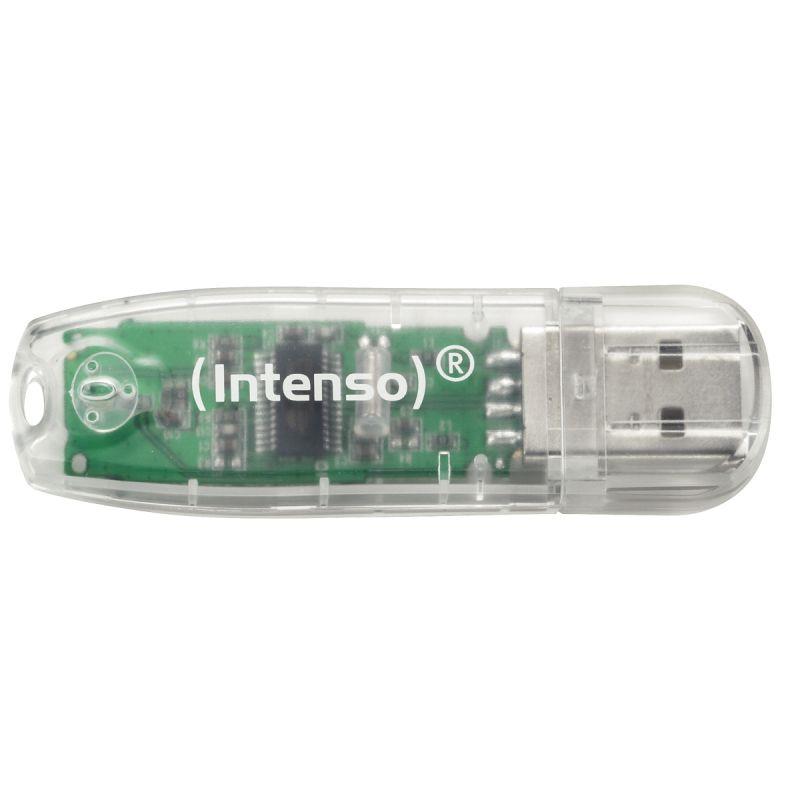 Image de  Clé USB 2,0 Intenso Rainbow 32 Go 