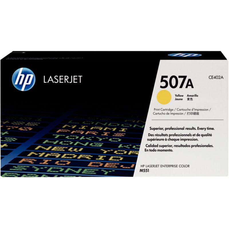 Image de  HP 507A toner jaune authentique (CE402A) 