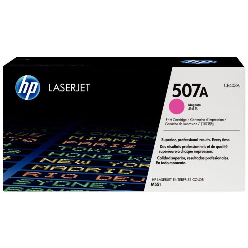 Image de  HP 507A toner magenta authentique (CE403A) 