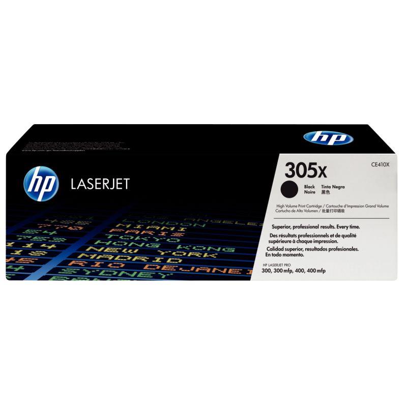 Image de  HP 305X toner noir grande capacité authentique (CE410X) 
