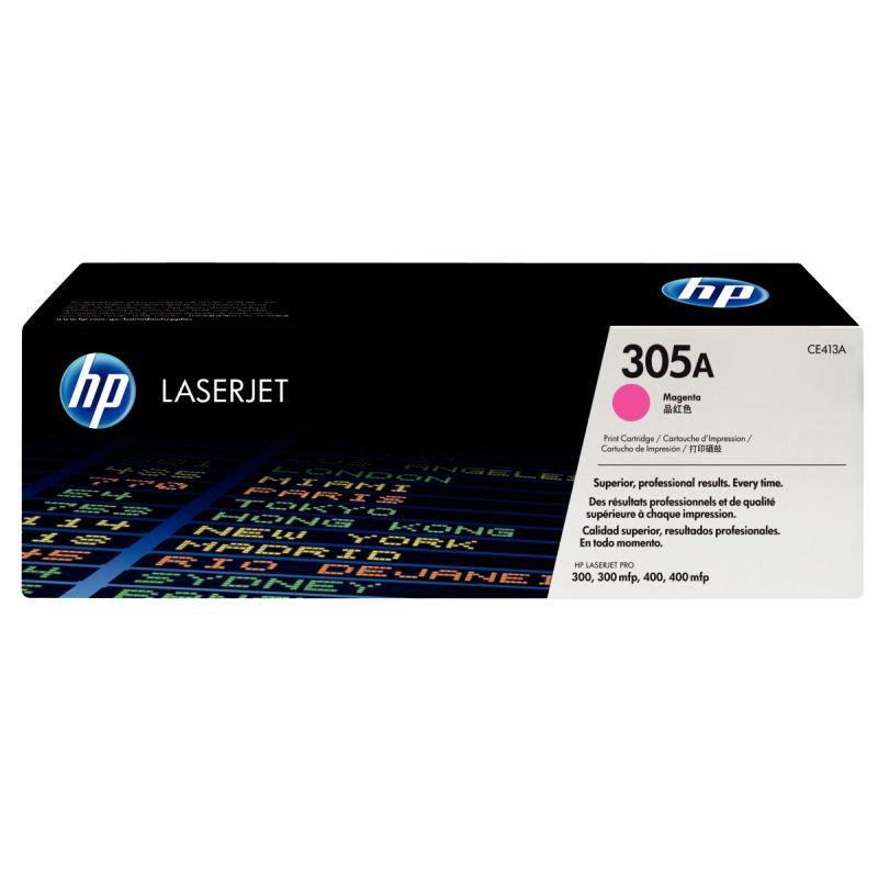 Image de  HP 305A toner magenta authentique (CE413A) 