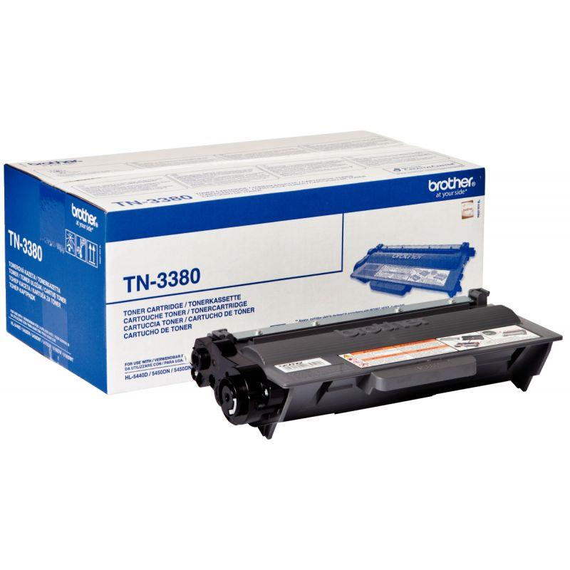 Image de  Brother TN3380 toner laser noir haute capacité authentique 