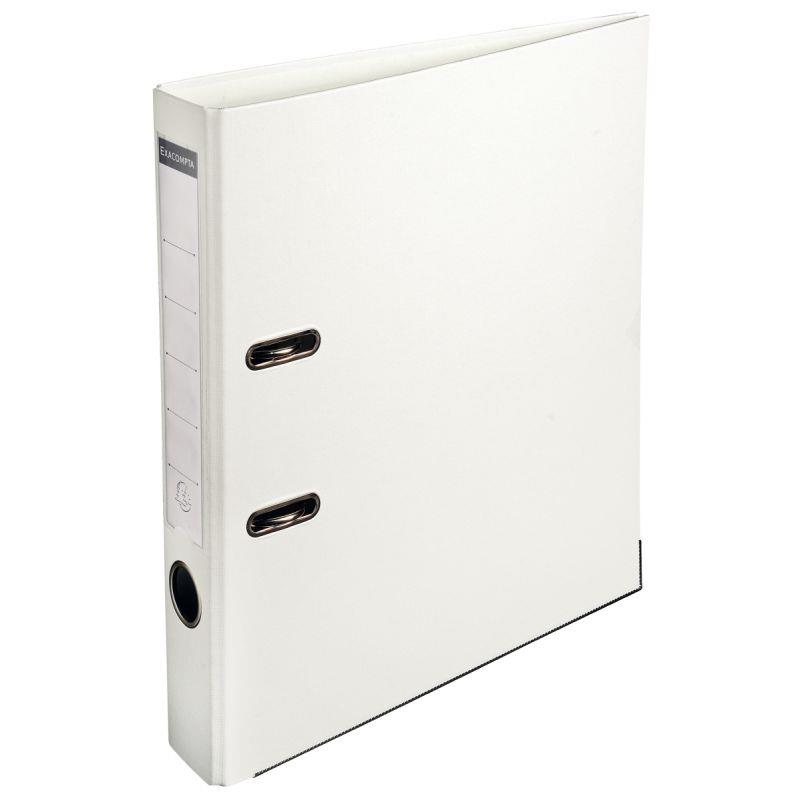 Image de  Classeur à levier pour format A4, dos 5 cm, blanc 