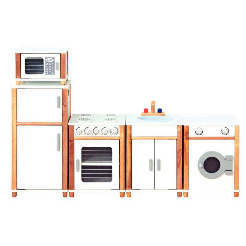 Image de  Cuisine équipée complète en bois 