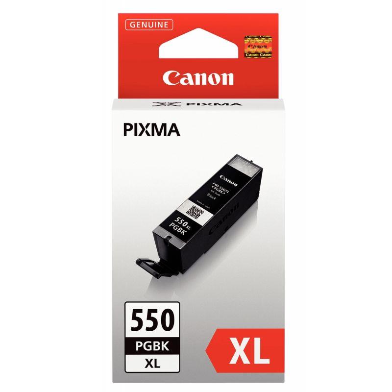 Image de  Canon 550XL cartouche jet d''encre noire haute capacité authentique (PGI550BK XL) 