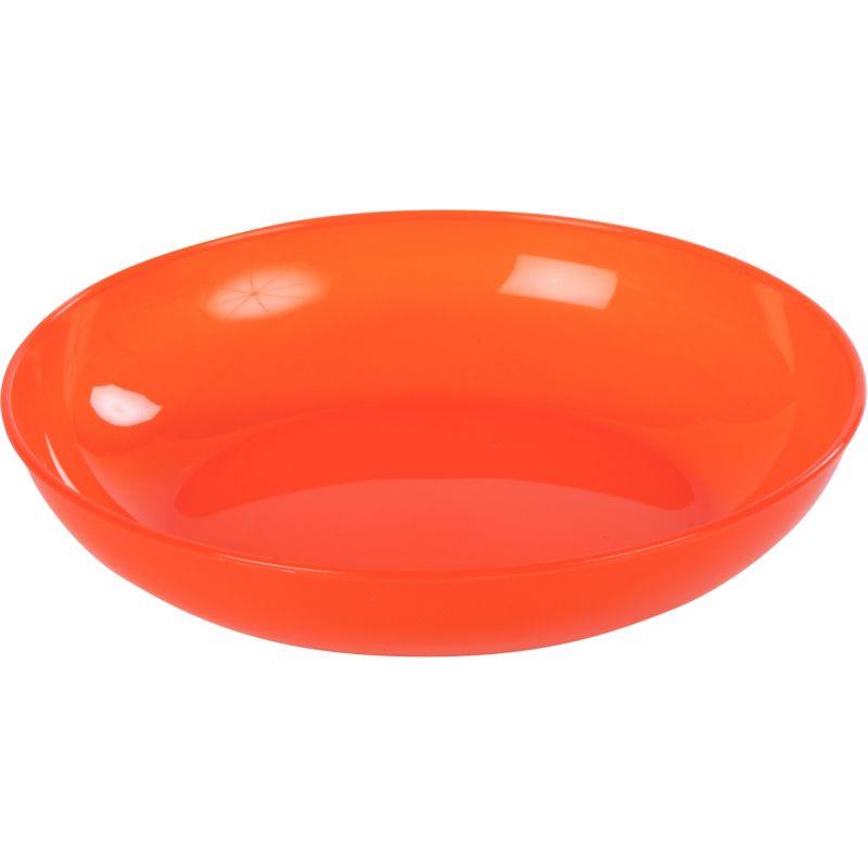 Image de  Assiette creuse en polypropylène 18cm agrume 